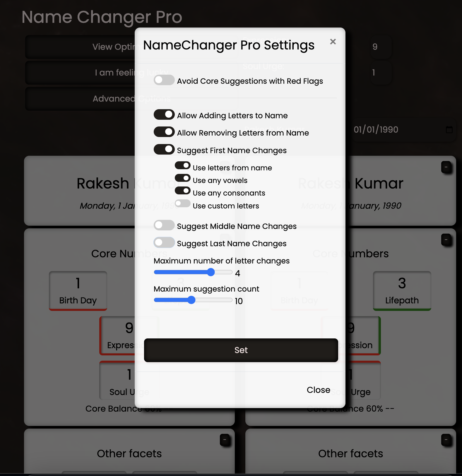 NameChangerPro AI Analysis